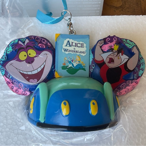 Disney Alice in Wonderland EAR HAT ORNAMENT 2023 - Picture 3 of 3
